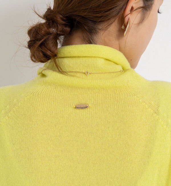 Rie Miller「【WEB&一部店舗限定】PUREカシミヤタートルネックニット」|ニット・セーター|