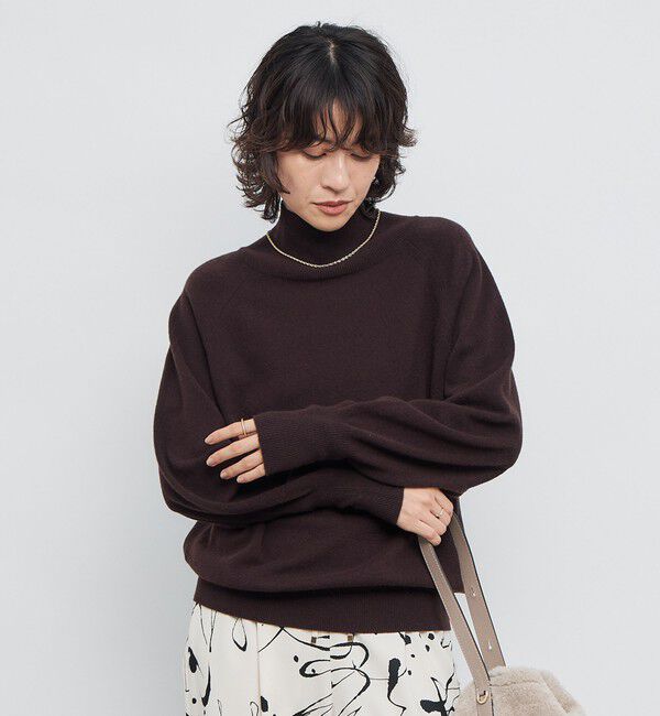 NOLLEY'S「12Gオルティアハイネックプルオーバーニット」|ニット・セーター|