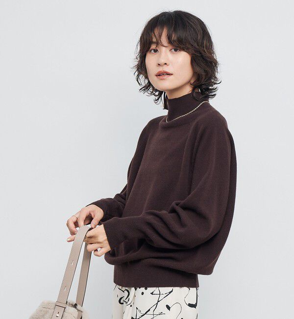 NOLLEY'S「12Gオルティアハイネックプルオーバーニット」|ニット・セーター|