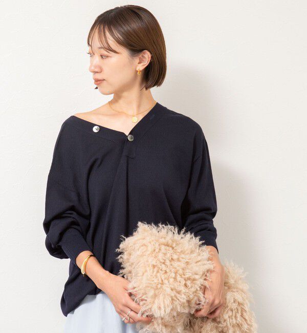 NOLLEY'S「《手洗い可能》《アンサンブル対応》バウンドウール3WAYカーディガン」|カーディガン|