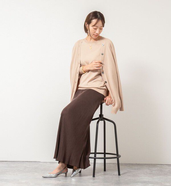 NOLLEY'S「《手洗い可能》《アンサンブル対応》バウンドウール3WAYカーディガン」|カーディガン|