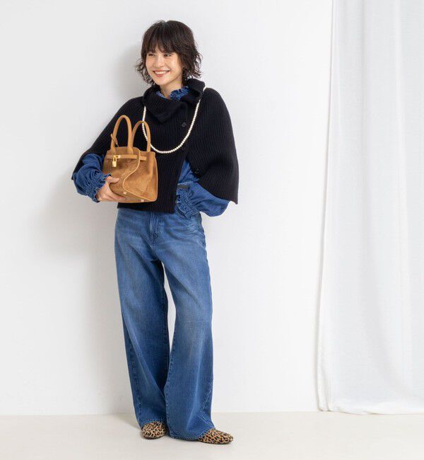 NOLLEY'S「《手洗い可能》2WAYニットポンチョ」|ニット・セーター|