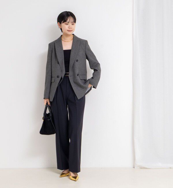 NOLLEY'S sophi「ウォッシャブルシャークダブルジャケット」|テーラードジャケット|