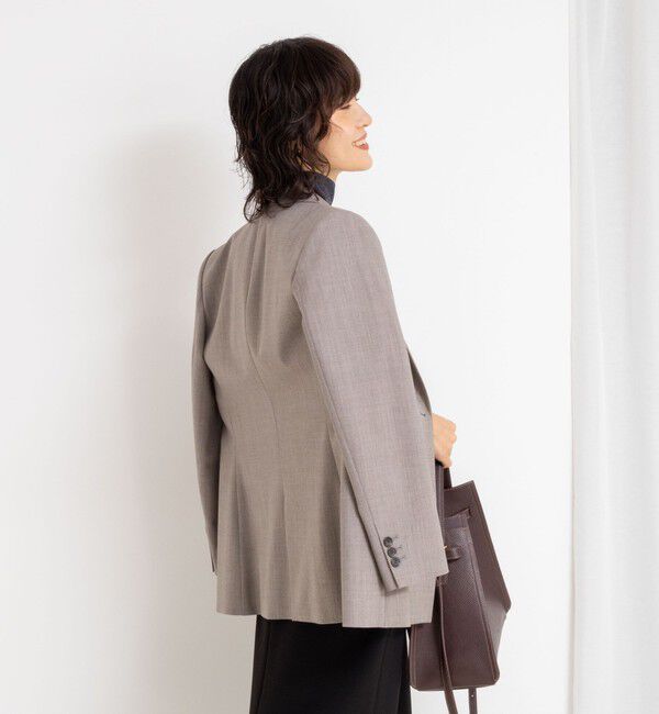 NOLLEY'S sophi「《セットアップ対応》サイロトロピカルテーラードジャケット」|テーラードジャケット|