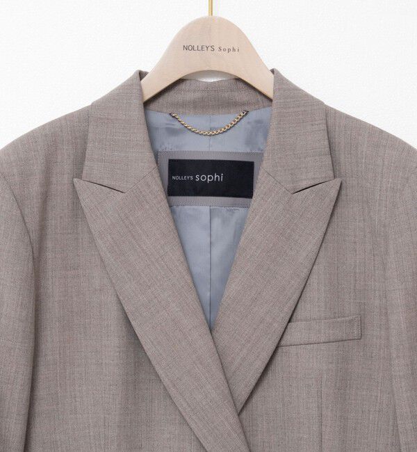 NOLLEY'S sophi「《セットアップ対応》サイロトロピカルテーラードジャケット」|テーラードジャケット|