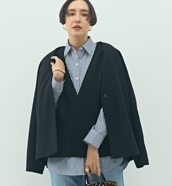 NOLLEY'S「ウォッシャブルストレッチジャージハオリ」|ブルゾン・スタジャン|