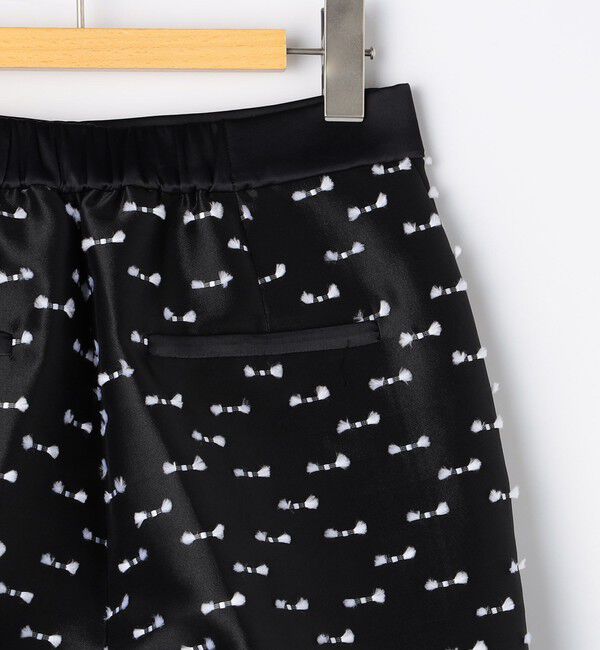 NOLLEY'S「《セットアップ対応》ウォッシャブルリボンジャガードタックテーパードパンツ」|その他|