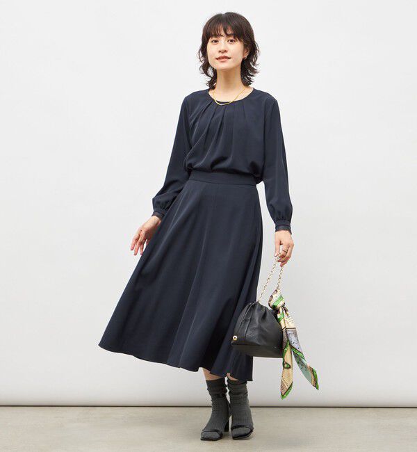 NOLLEY'S「ウォッシャブル2WAYストレッチブラウス」|シャツ・ブラウス|