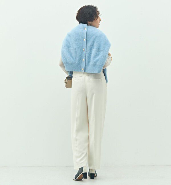 NOLLEY'S sophi「ウォッシャブルカシミヤシルクシアーラメドレープロンT」|Tシャツ・カットソー|