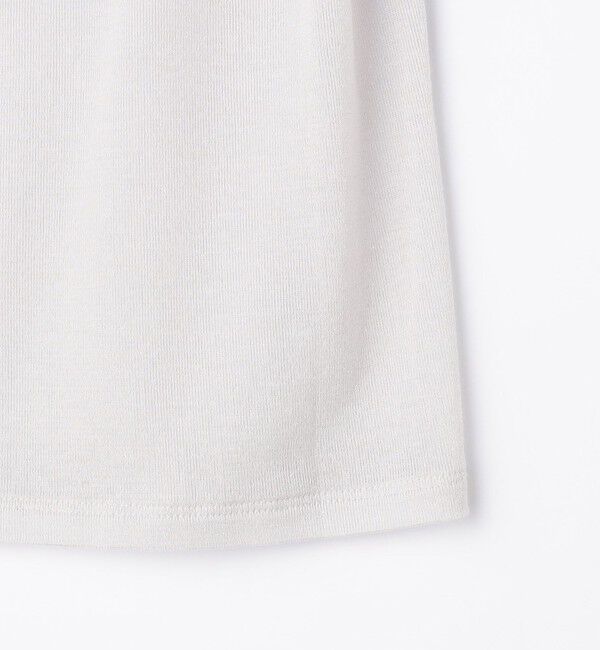 NOLLEY'S sophi「ウォッシャブルカシミヤシルクシアーラメドレープロンT」|Tシャツ・カットソー|