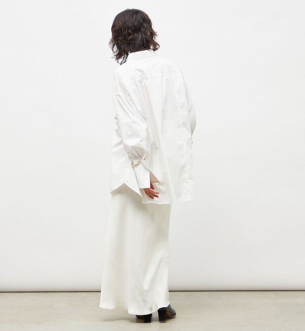NOLLEY'S sophi「ウォッシャブルマルチWAYビッグシャツ」|シャツ・ブラウス|