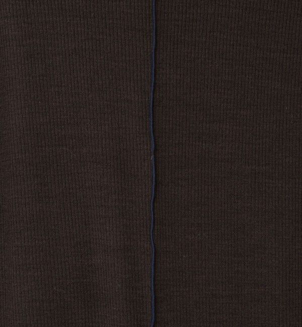 NOLLEY'S「MY STANDARD ウォッシャブルリブクルーネックロンT」|Tシャツ・カットソー|