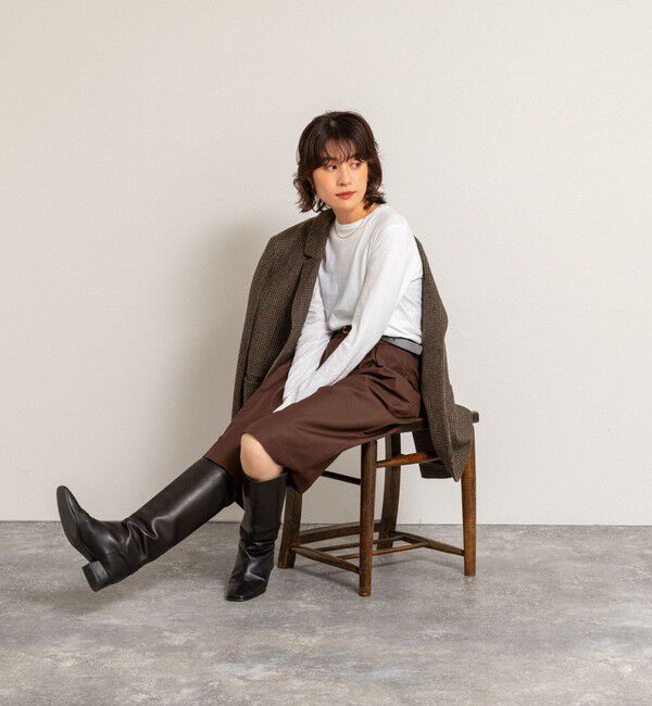 MAQWEL「【MAQWEL/マクウェル】MARUDOロングスリーブTee」|Tシャツ・カットソー|