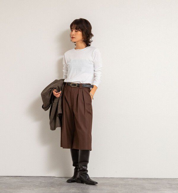 MAQWEL「【MAQWEL/マクウェル】MARUDOロングスリーブTee」|Tシャツ・カットソー|