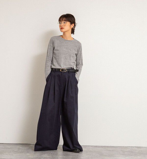 MAQWEL「【MAQWEL/マクウェル】MARUDOロングスリーブTee」|Tシャツ・カットソー|