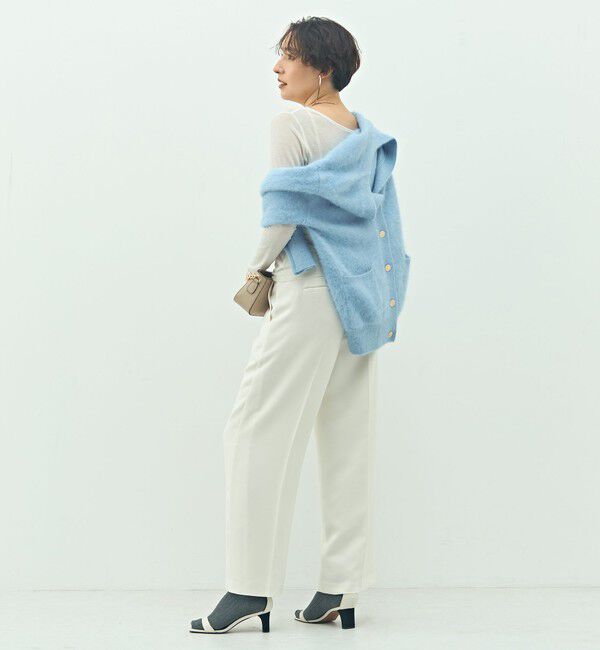 NOLLEY'S sophi「【一部WEB限定サイズ】ウォッシャブルブライトダブルクロスセミワイドパンツ」|その他|