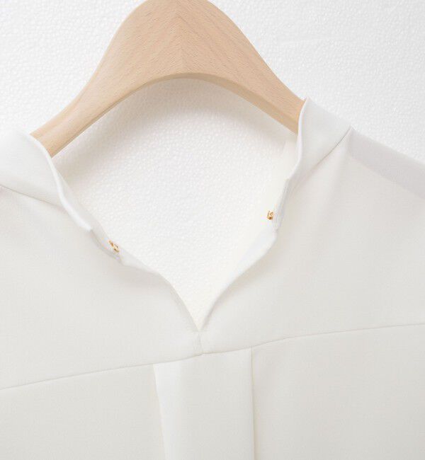 NOLLEY'S sophi「ウォッシャブルストレッチバックサテンボウタイブラウス」|シャツ・ブラウス|