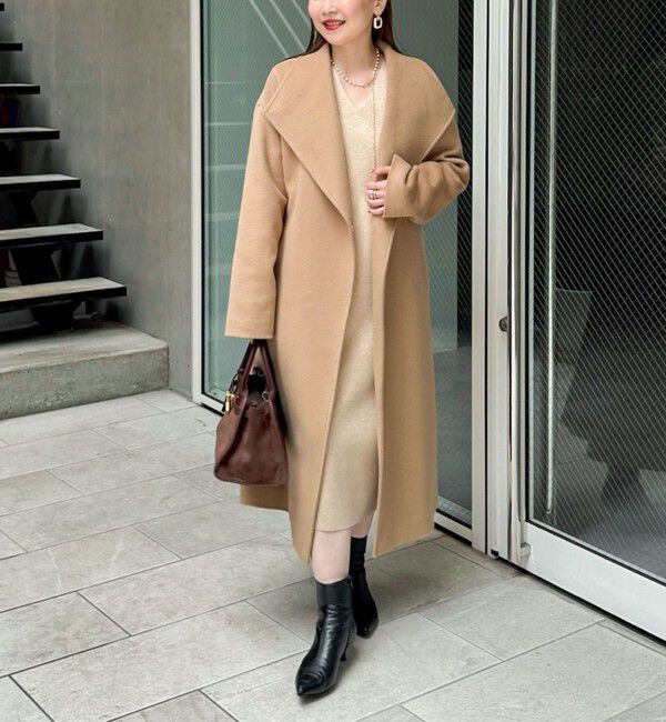 NOLLEY'S sophi「◇【WEB限定】ウォッシャブルラメ総針Vネックコクーンワンピース」|ワンピース|