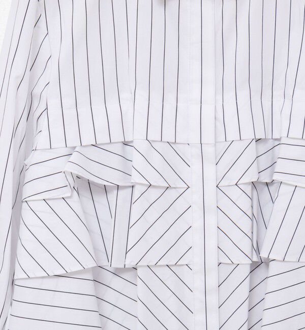 NOLLEY'S「【MARILYN MOON/マリリーンムーン】layered raffle blouse」|シャツ・ブラウス|