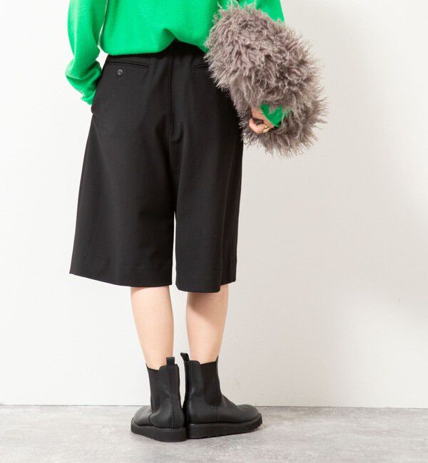 Rie Miller「ウォッシャブル2タックハーフパンツ」|その他|