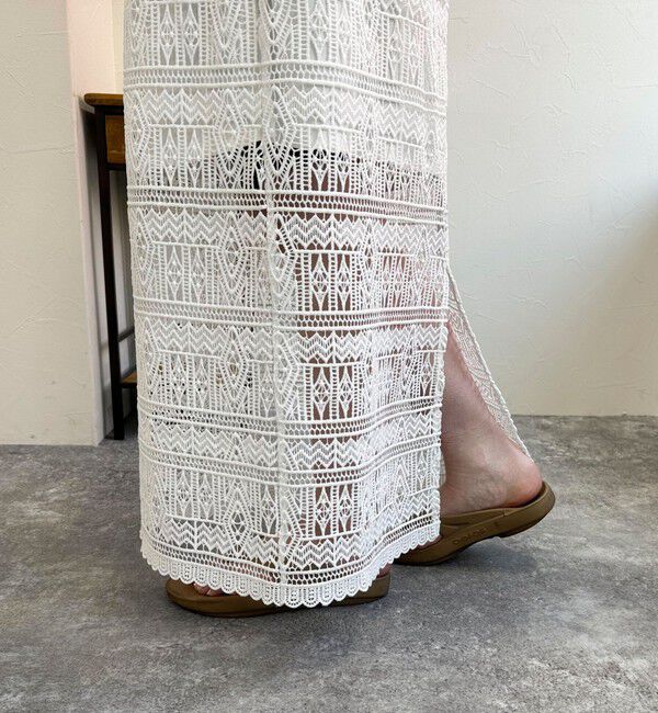 fredy emue「レースタイトスカート」|タイト|