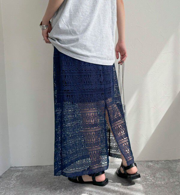 fredy emue「レースタイトスカート」|タイト|