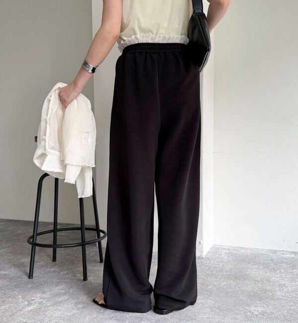 fredy emue「ウエストレイヤードイージーパンツ」|チノ|