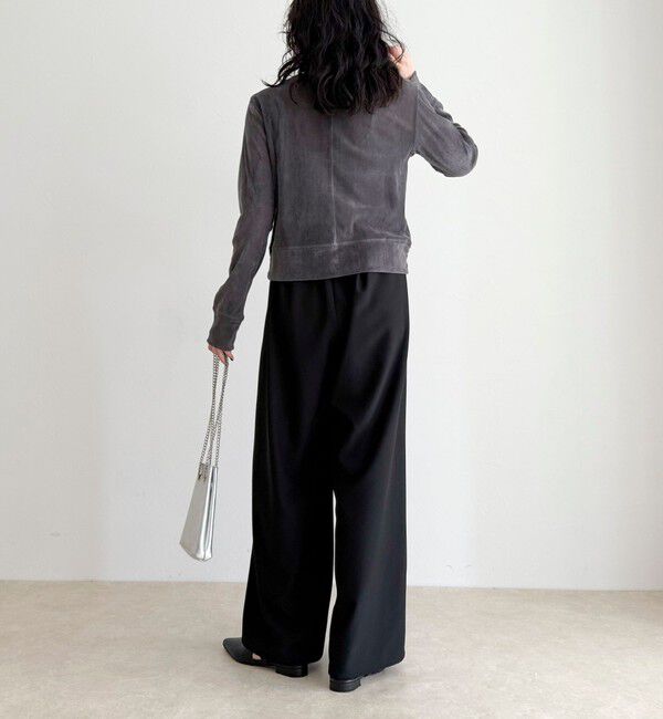 fredy emue「シアーフロッキーコンパクトカーディガン」|カーディガン|