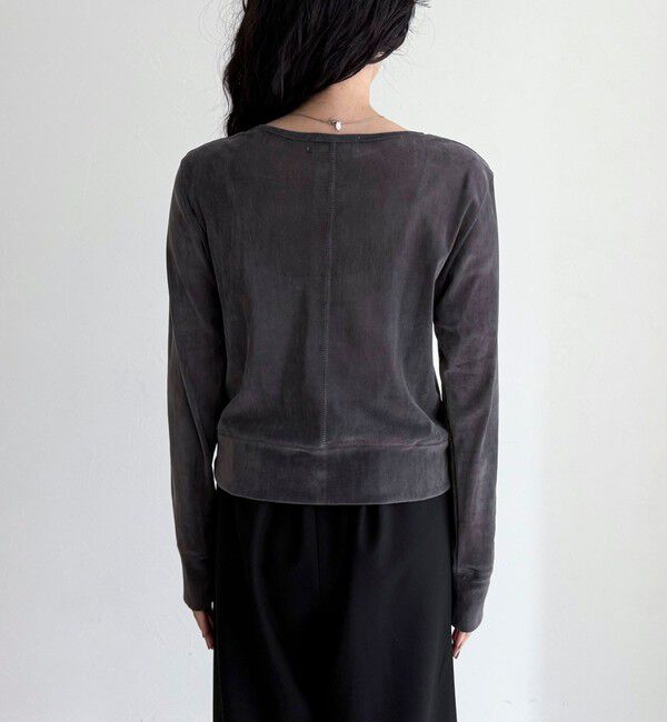 fredy emue「シアーフロッキーコンパクトカーディガン」|カーディガン|