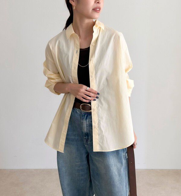 fredy emue「ベーシックエンブロイダリーシャツ」|シャツ・ブラウス|