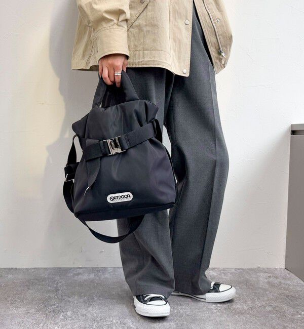 fredy emue「【OUTDOOR PRODUCTS /アウトドアプロダクツ】2wayベルトトートバッグS」|ショルダー・メッセンジャー|