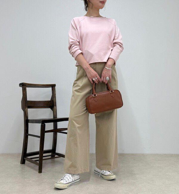 fredy emue「ミニ裏毛クロップドスウェットプルオーバー」|スウェット・ジャージ|