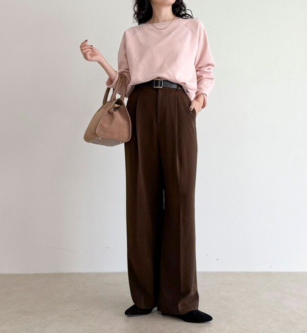 fredy emue「ミニ裏毛クロップドスウェットプルオーバー」|スウェット・ジャージ|