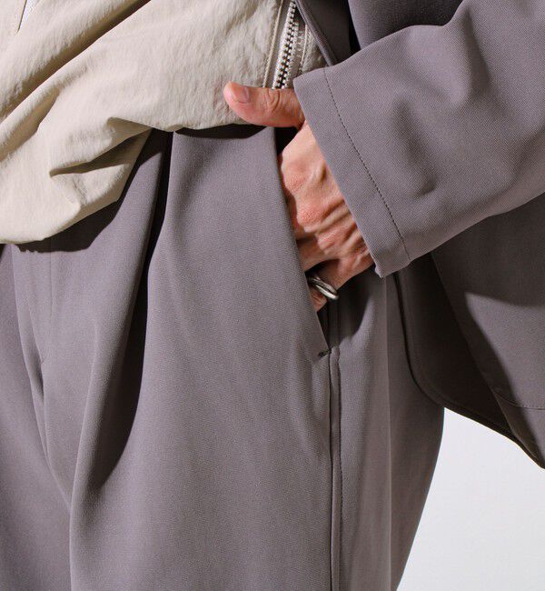 GLOSTER「【セットアップ対応】トリコットオールマイティパンツ」|チノ|