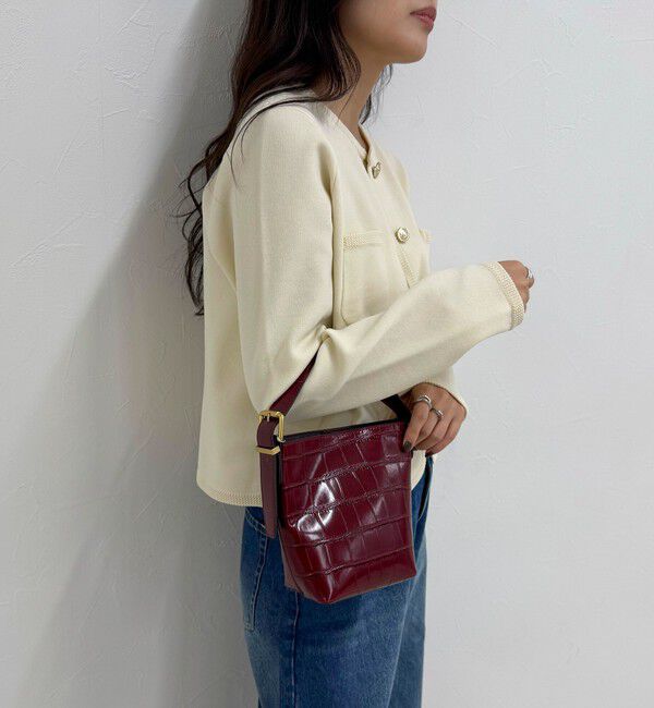 fredy emue「型押しバケツミニショルダーバッグ」|ショルダー・メッセンジャー|