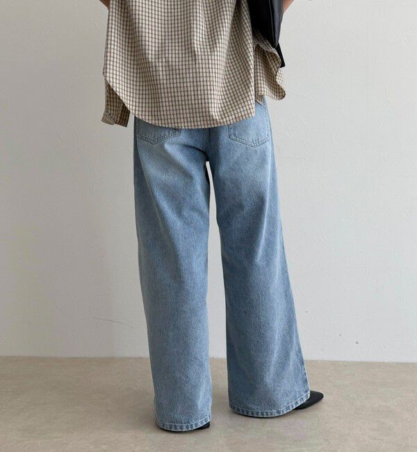 fredy emue「ドロストデニムパンツ」|デニム|