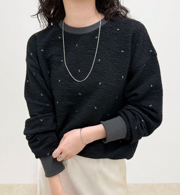 fredy emue「【大人気リバイバル】ハート刺繍コンパクトスウェットプルオーバー」|スウェット・ジャージ|