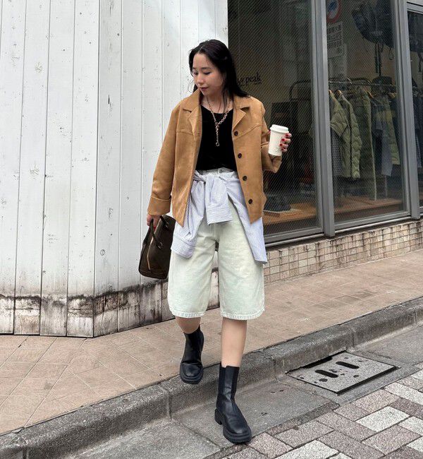 fredy emue「フェイクスエードジャケット」|テーラードジャケット|