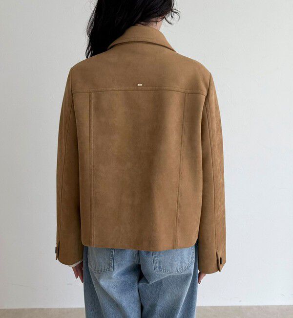 fredy emue「フェイクスエードジャケット」|テーラードジャケット|