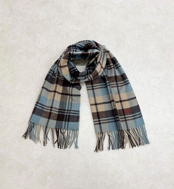 fredy emue「ソフトチェックストール」|ストール|