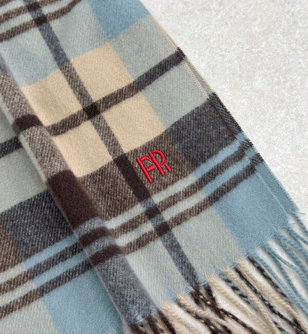 fredy emue「ソフトチェックストール」|ストール|