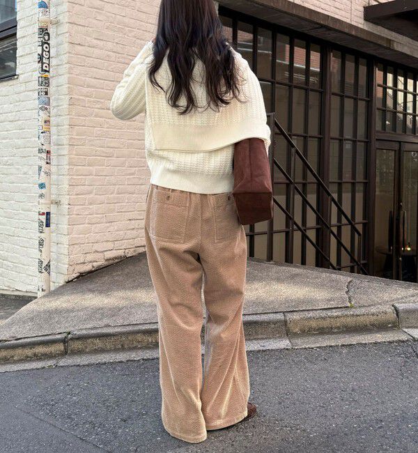 fredy emue「FR刺繍ケーブル柄ニットカーディガン」|ニット・セーター|