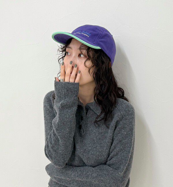 fredy emue「【Columbia/コロンビア】 パラボリズムクリークフリースキャップ」|キャップ・キャスケット|パープル