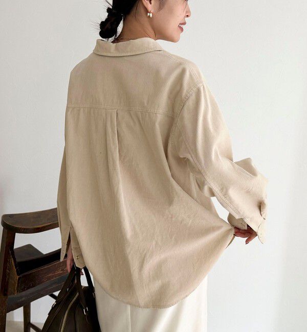 fredy emue「コーデュロイシャツ」|シャツ・ブラウス|