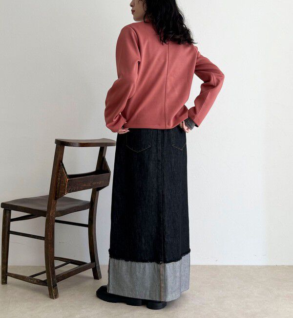 fredy emue「ポンチドット釦カーディガン」|カーディガン|