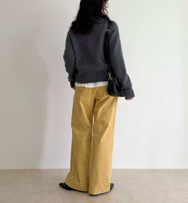 fredy emue「コーデュロイストレートパンツ」|チノ|