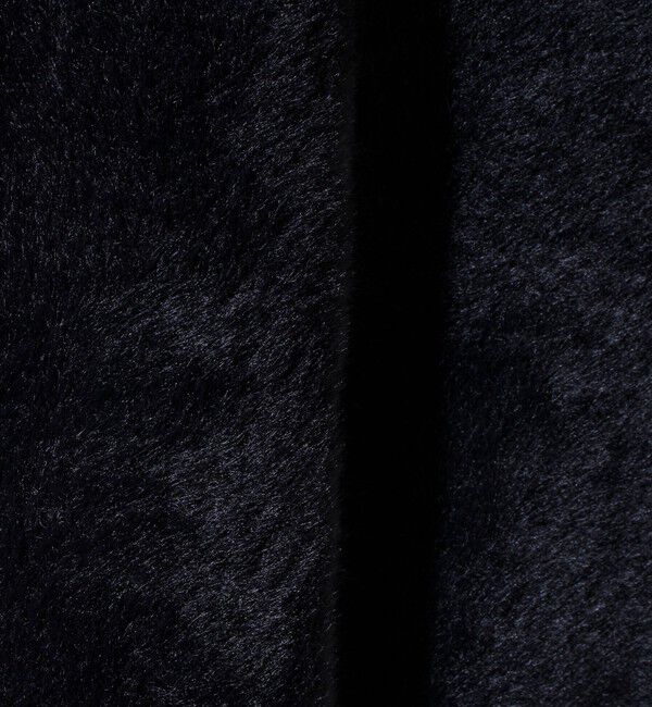 GLOSTER「モヘヤライク シャギークルーネックカーディガン」|カーディガン|