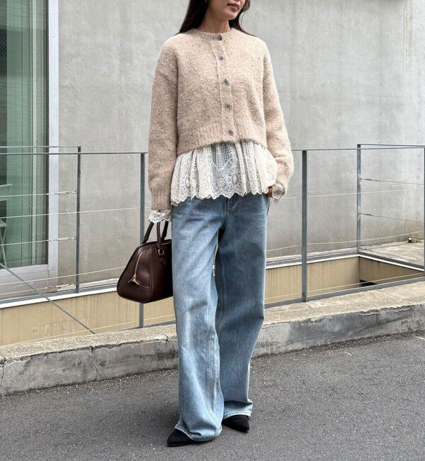 fredy emue「スパンコールニットカーディガン」|カーディガン|