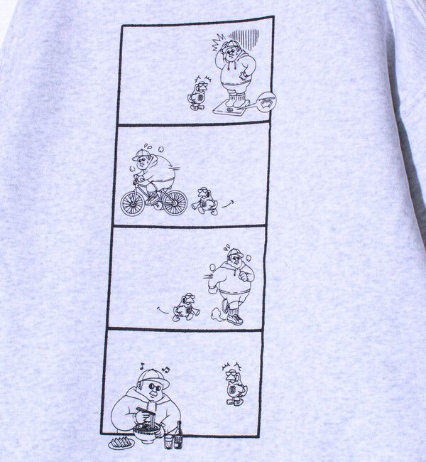 FREDY MAC「【Duckster/ダックスター】リバーシブルクルーネックスウェット」|スウェット・ジャージ|