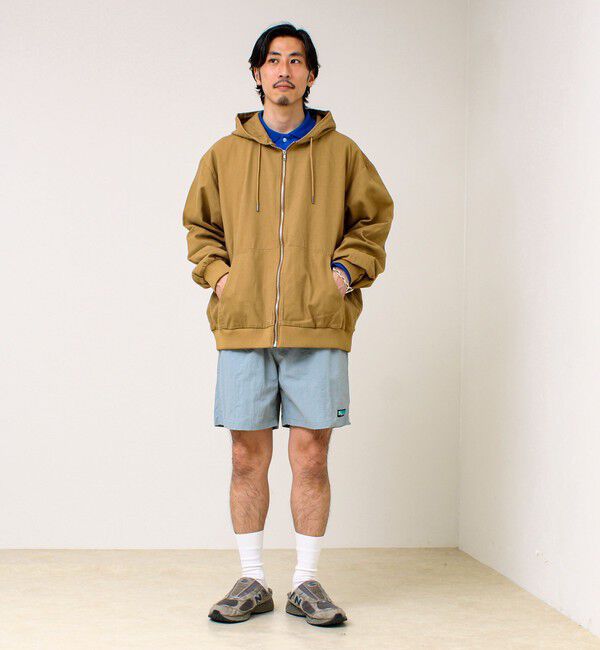 GLOSTER「【タフに着回す】キャンバス/デニム ジップパーカー」|ブルゾン・スタジャン|